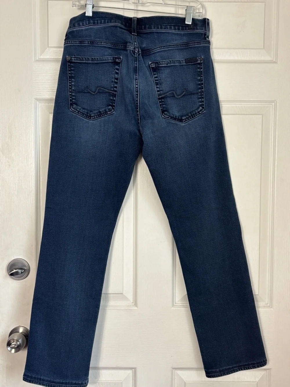 7 For All Mankind Men's The Straight Luxe Performance Jeans Size 33